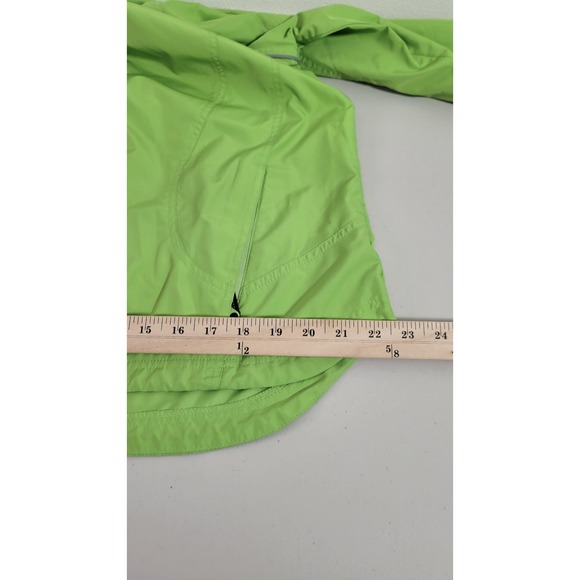 Brooks For Women Lightweight Running Jacket Vented Green Size L Rain Wind - Picture 13 of 13